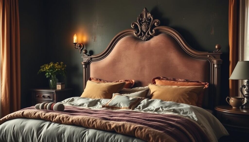 Moody Vintage Bedroom Color Palette