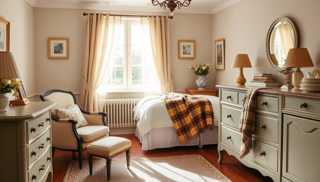 cottage bedroom color palette