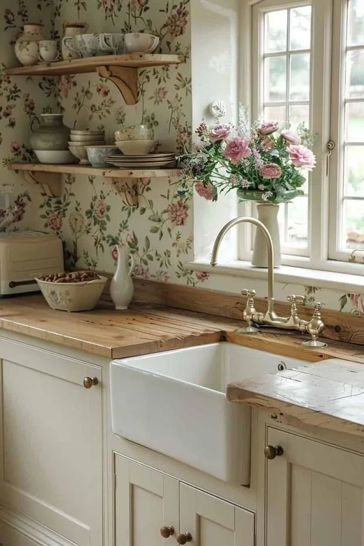 Cozy English Cottage Kitchen Ideas for a Warm Home