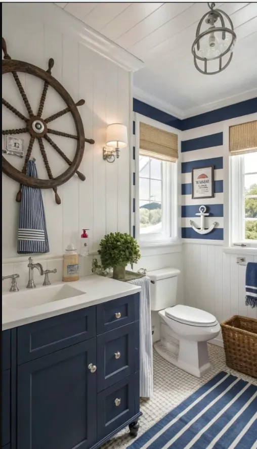Beach Theme Bathroom Ideas for Coastal Vibes at Home