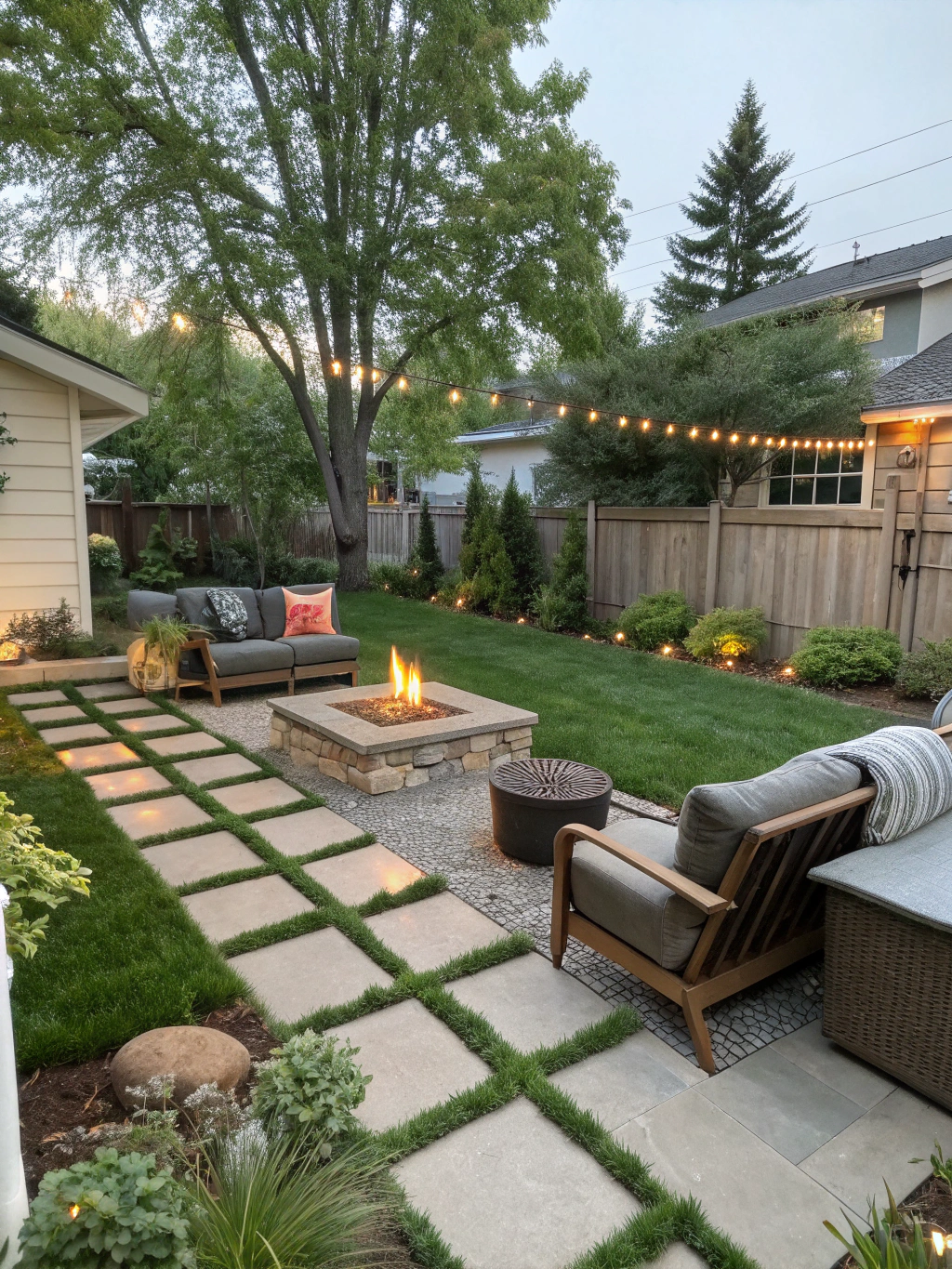 backyard ideas for medium sized yards