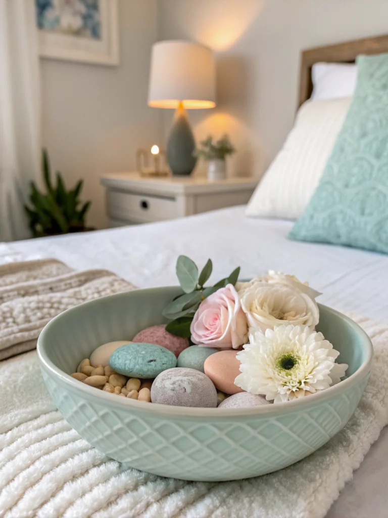 calming bedroom palette