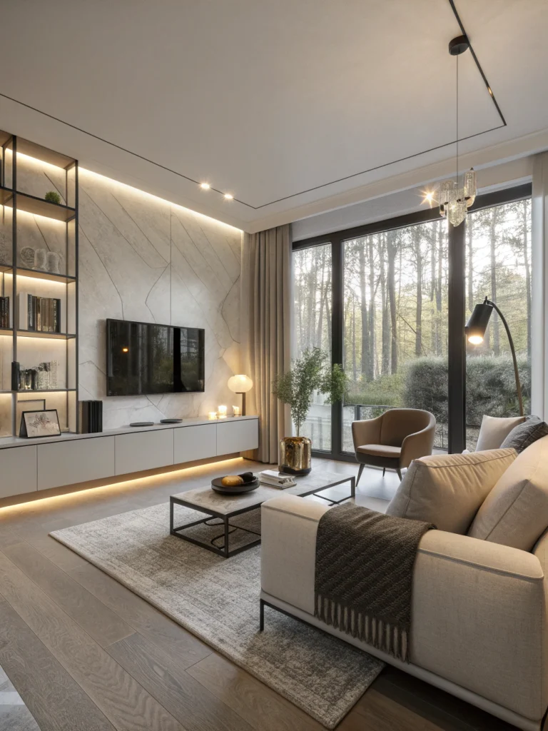 cool modern living room ideas 2024