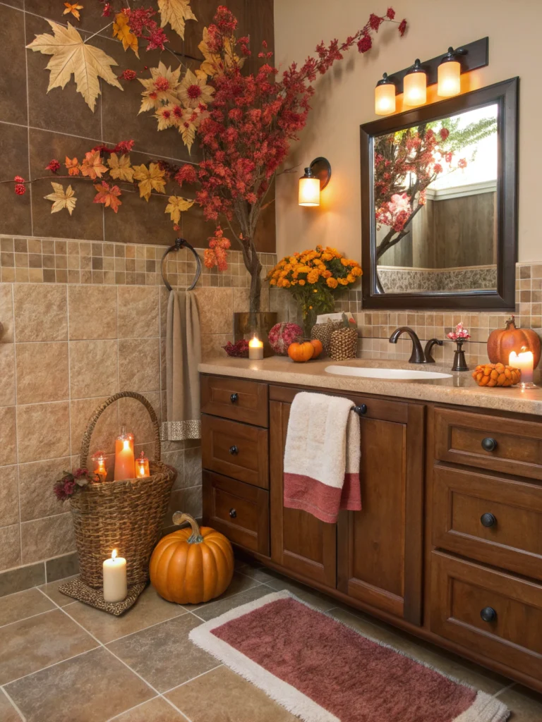 fall bathroom makeover ideas