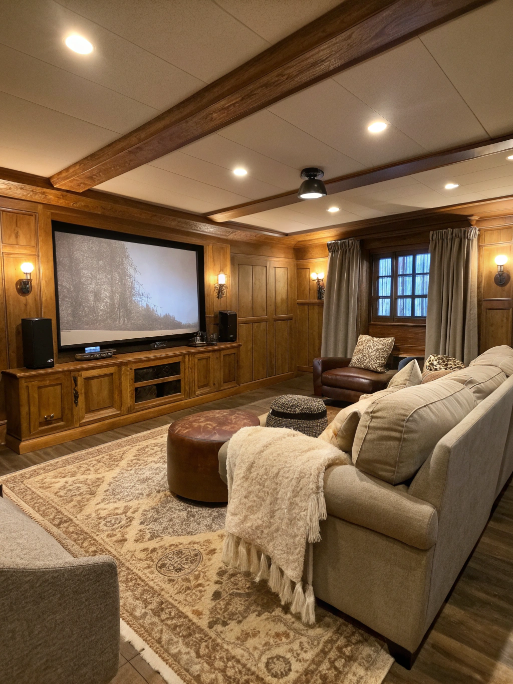 Mature Entertainment Room