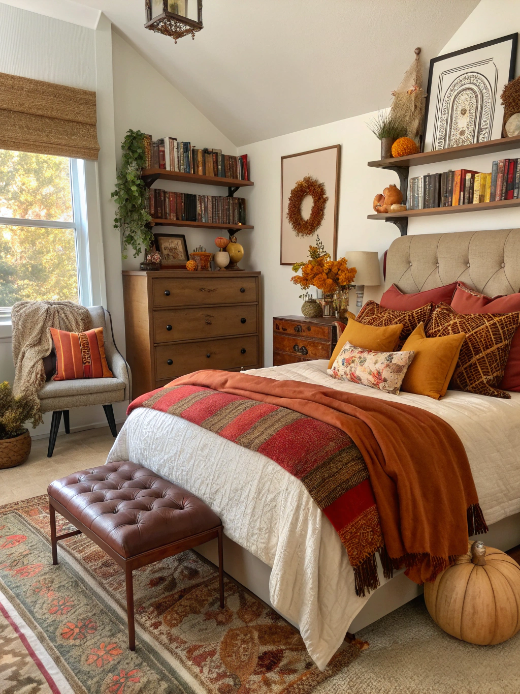 maximalist bedroom fall 2025