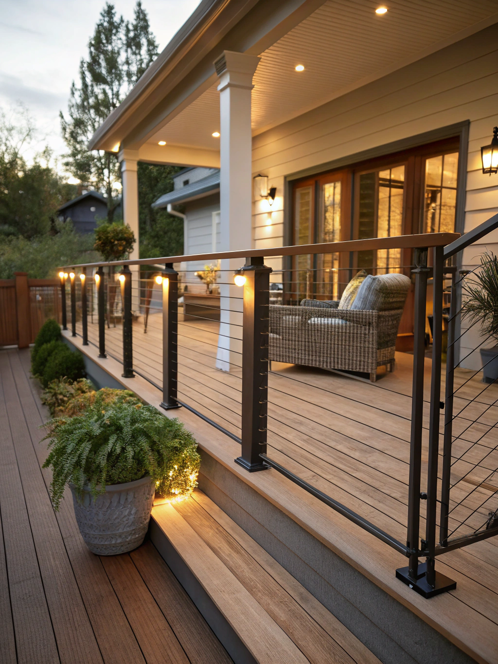 Modern Deck Railing Styles