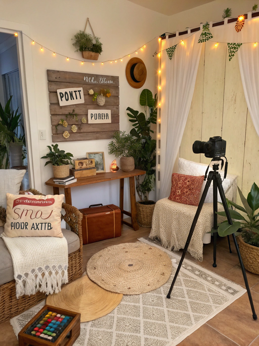 Fun Party Photo Station Setup
