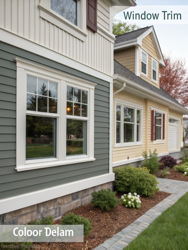 window trim color ideas exterior design