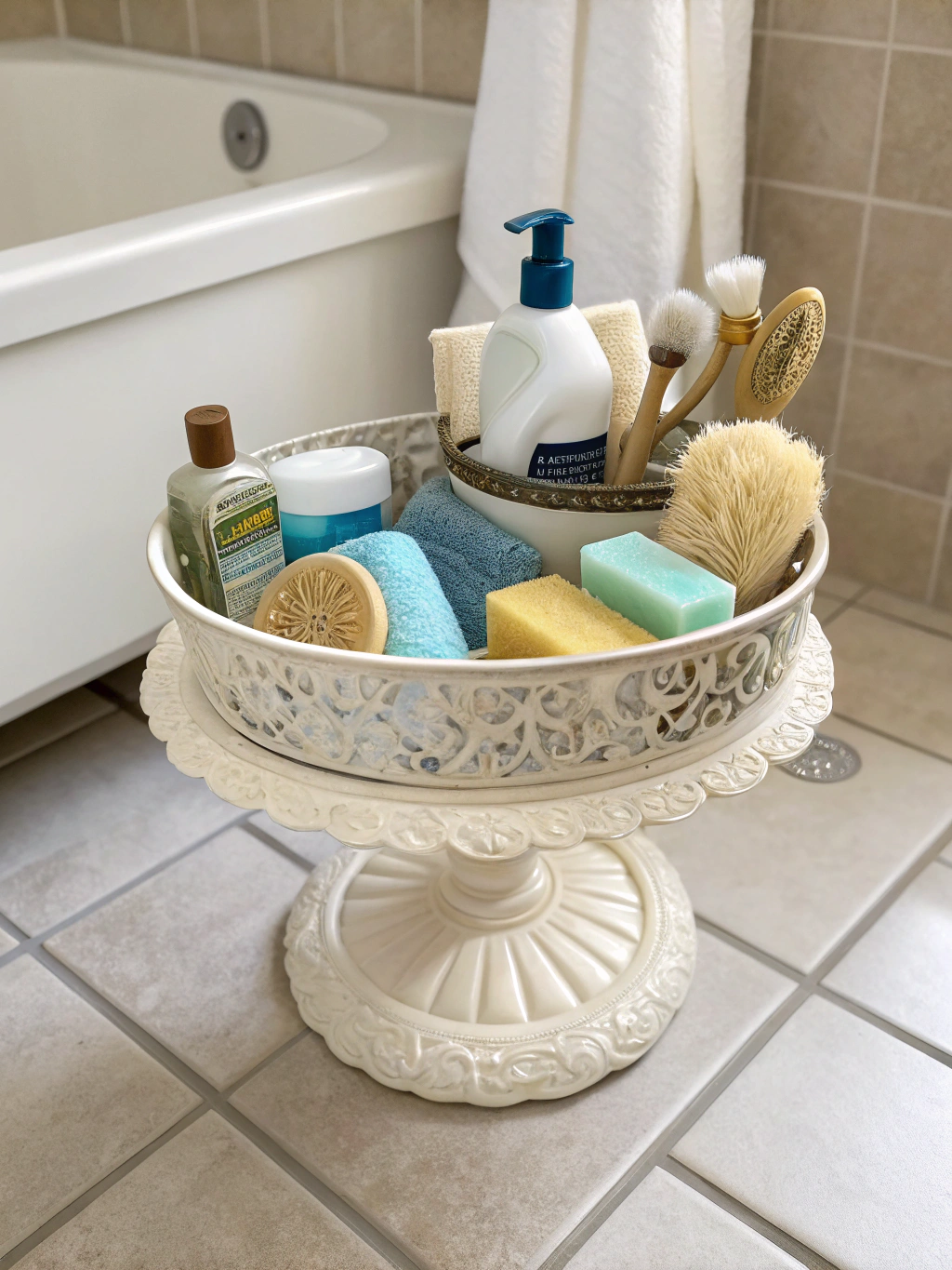 bathroom floor care