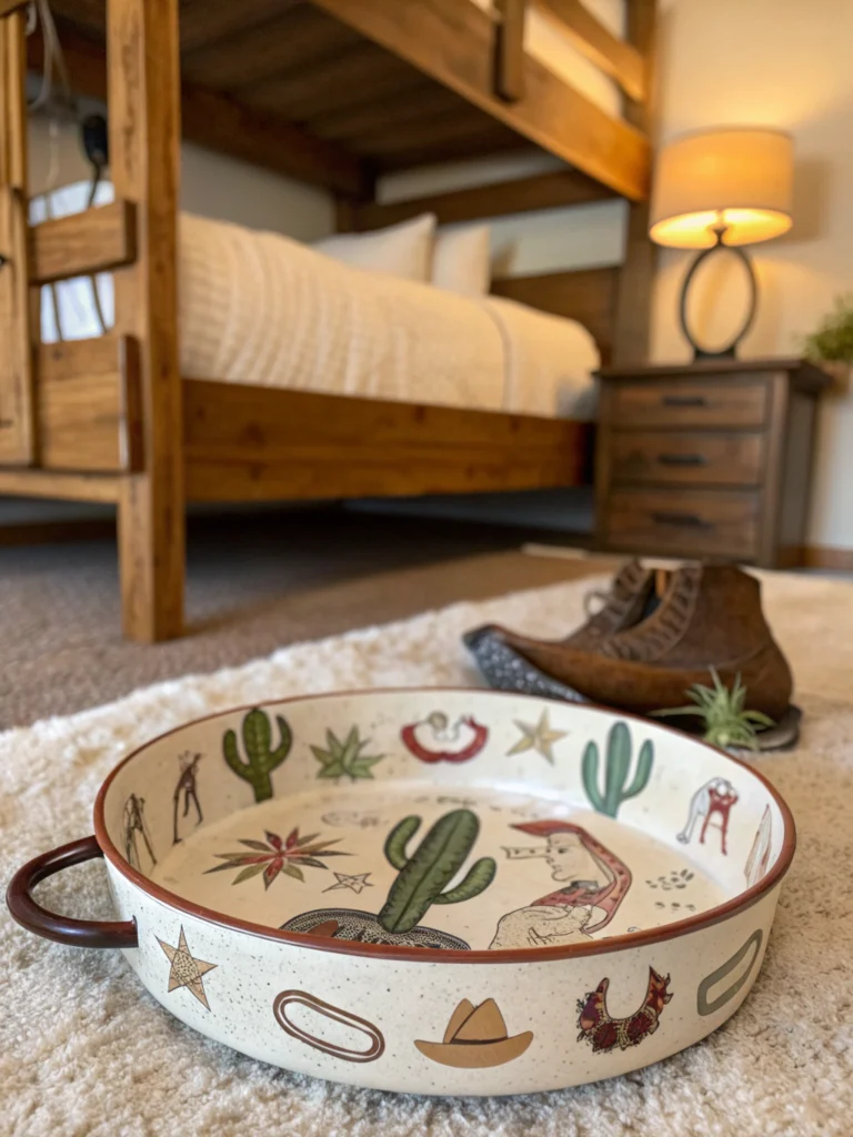 cowboy style bedroom