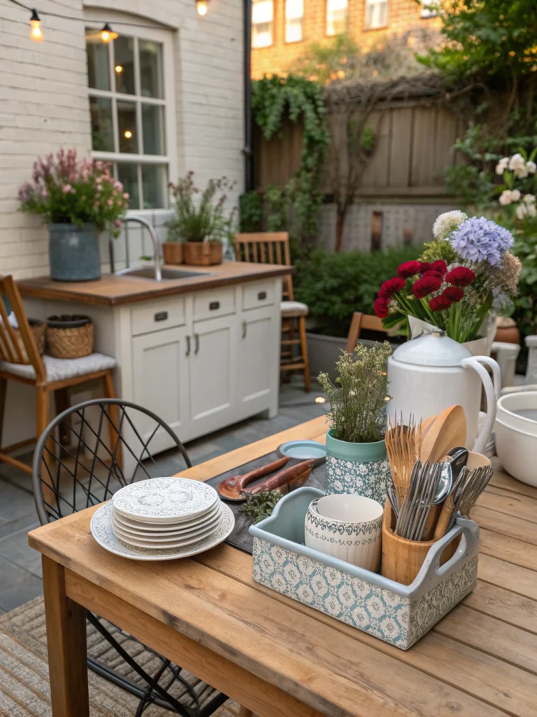 outdoor kitchen care