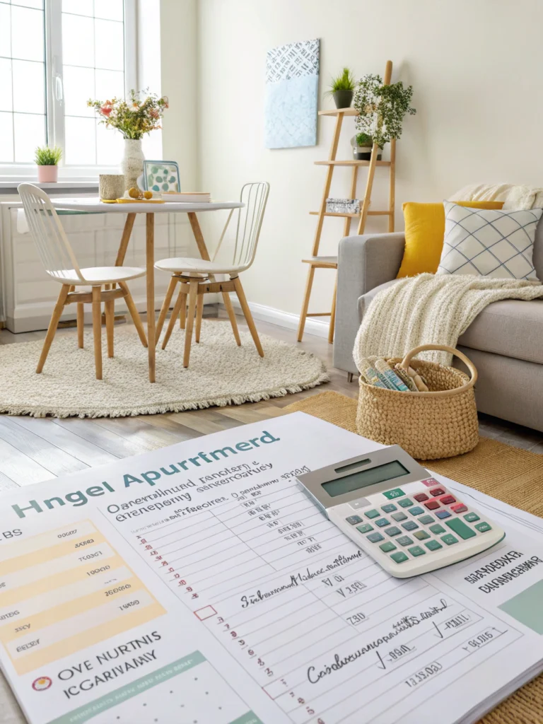 apartment budget planning