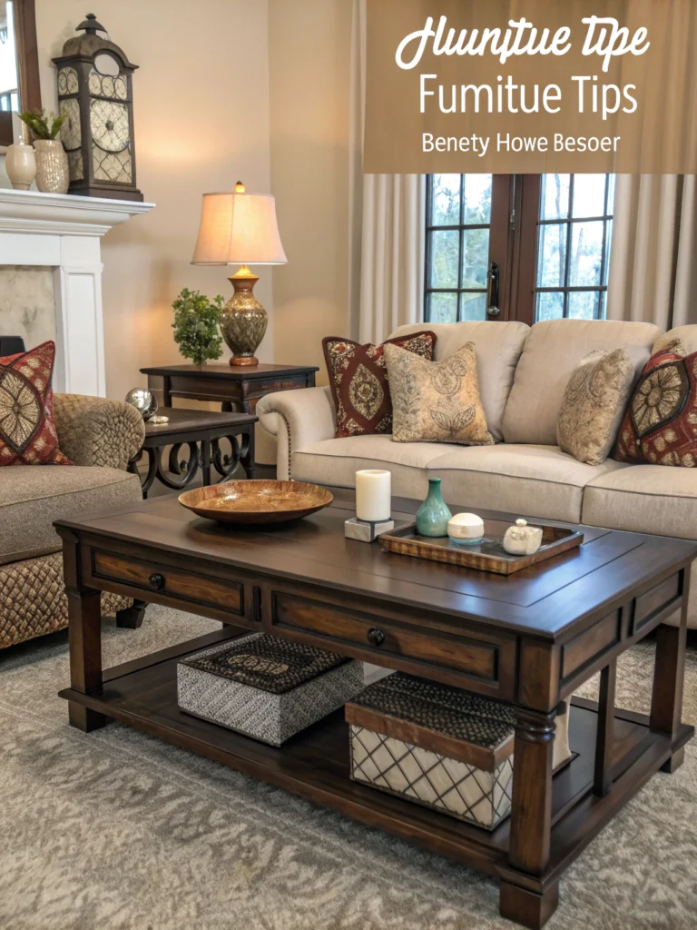 furniture arrangement tips