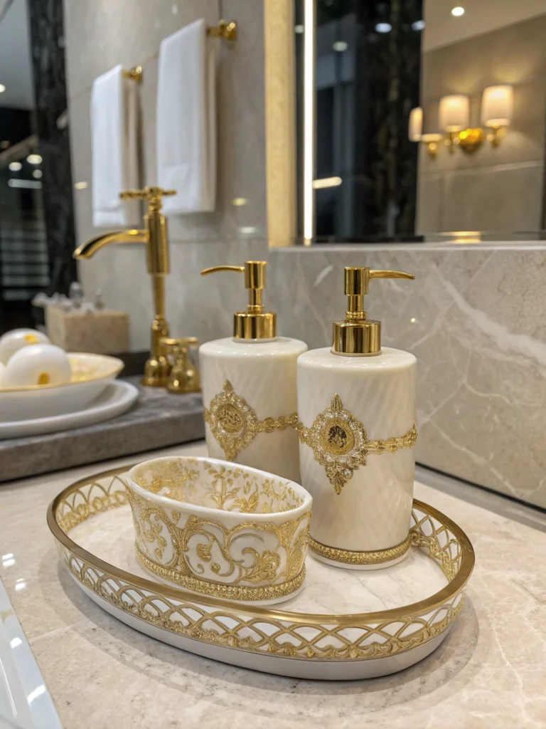 luxurious bathroom decor