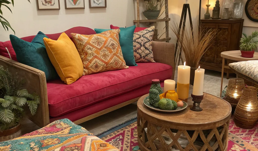 vibrant interior styling