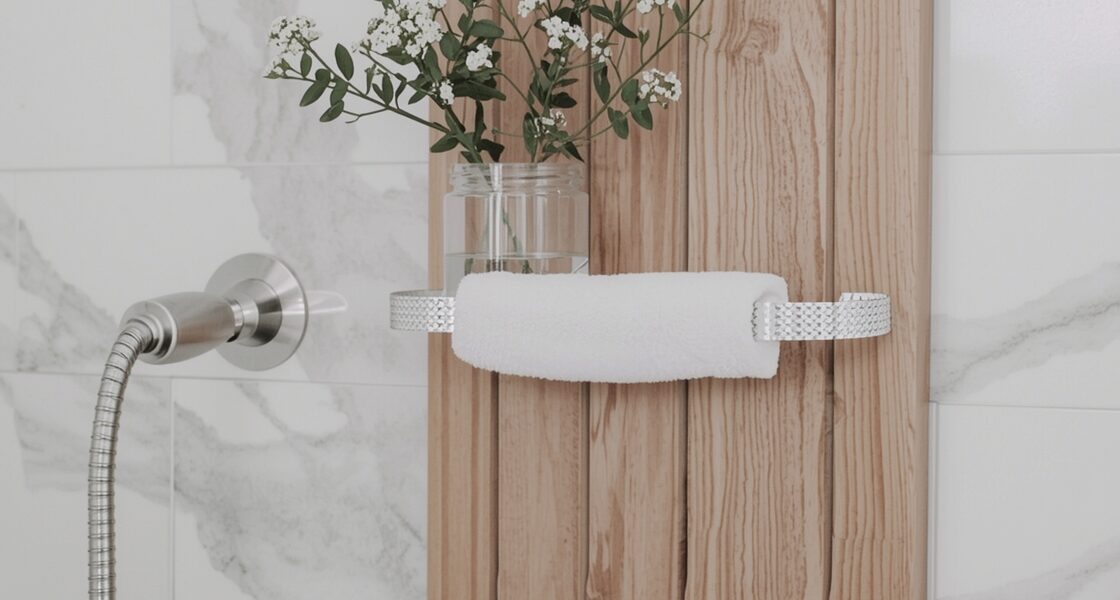 bathroom shower storage