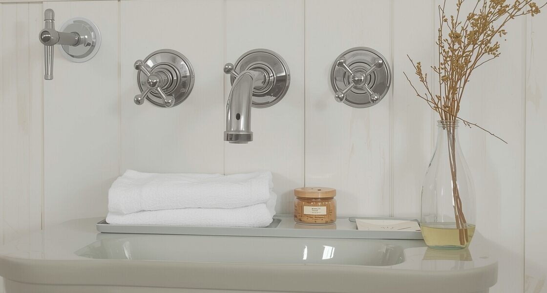 country bathroom hardware