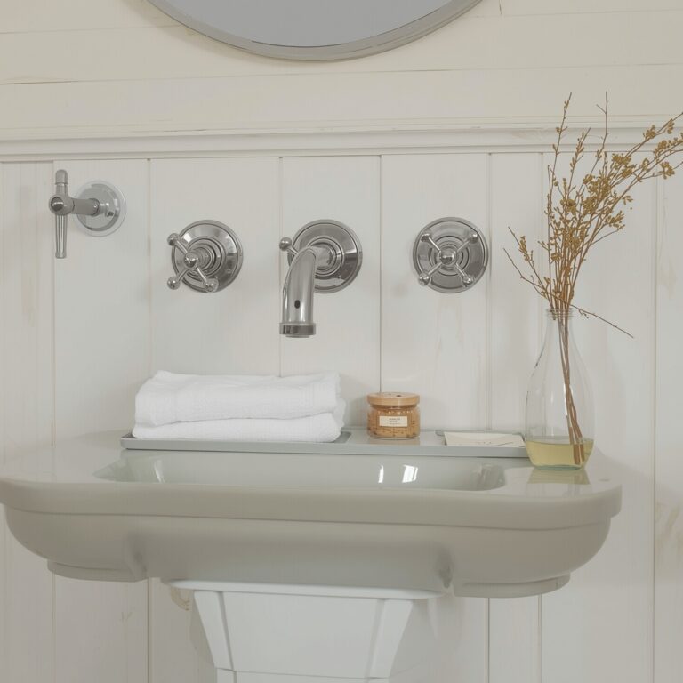 country bathroom hardware