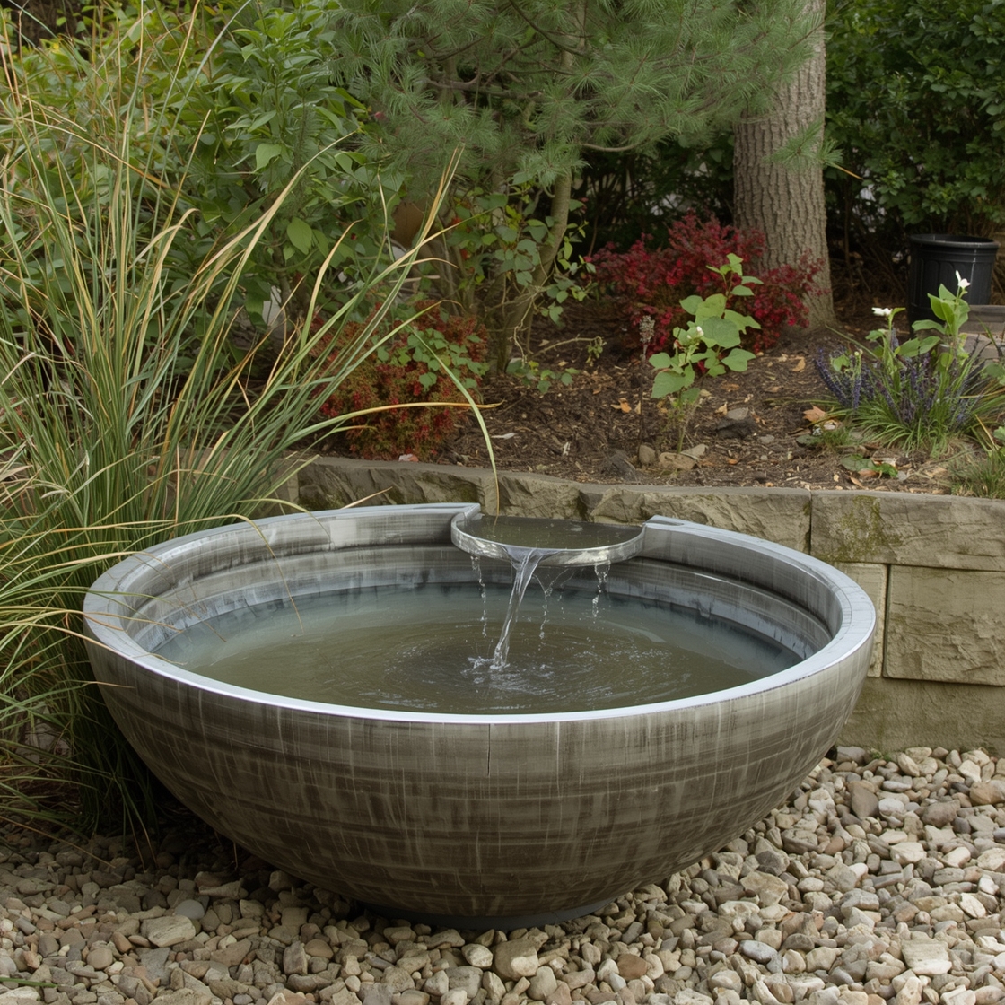 outdoor stone features