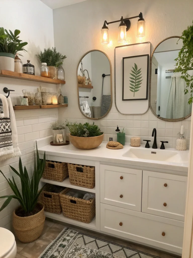 shared bathroom styling