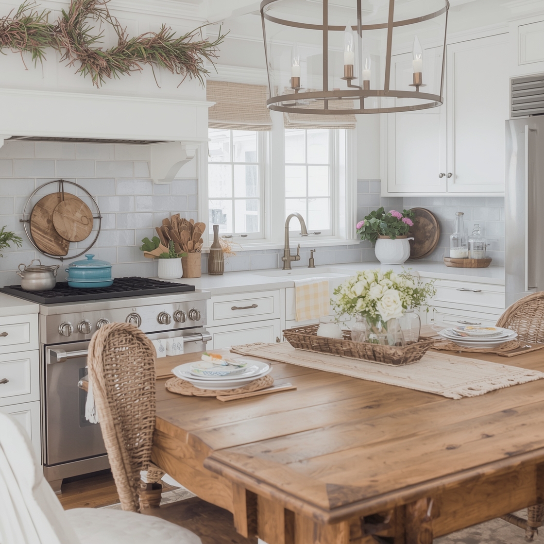 southern farmhouse kitchen