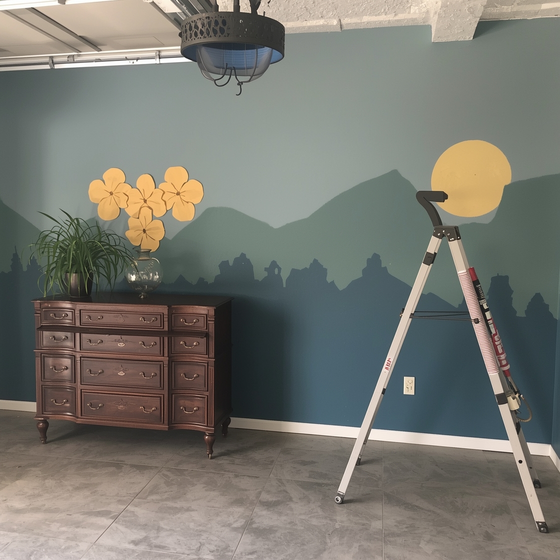 Garage Wall Painting Ideas