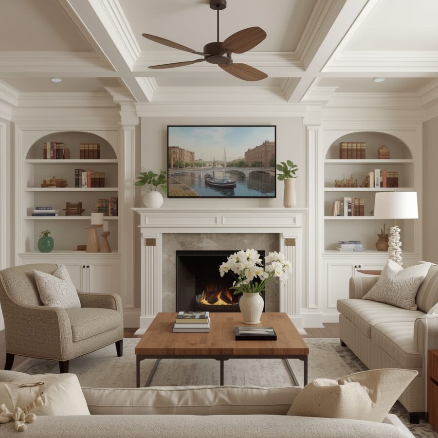 Picture of 10 Molding Ideas for Living Rooms That Transform Spaces