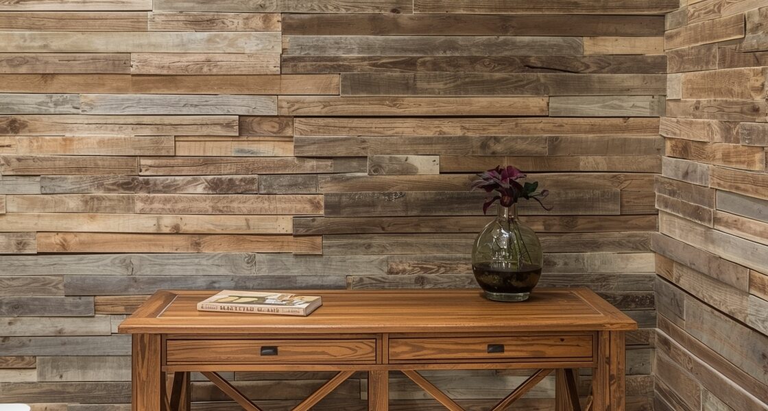 reclaimed wood walls