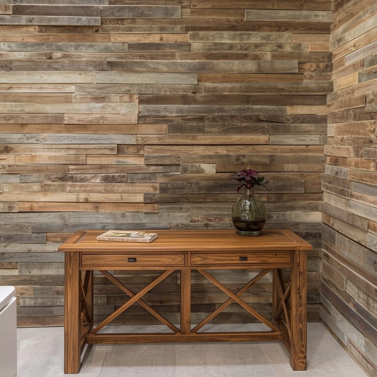 reclaimed wood walls