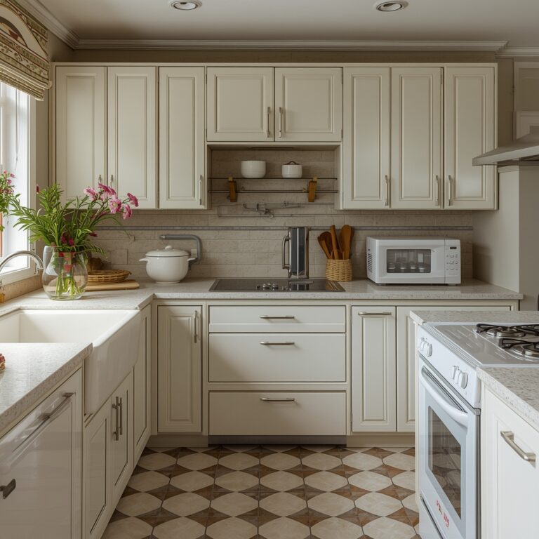 retro kitchen cabinets