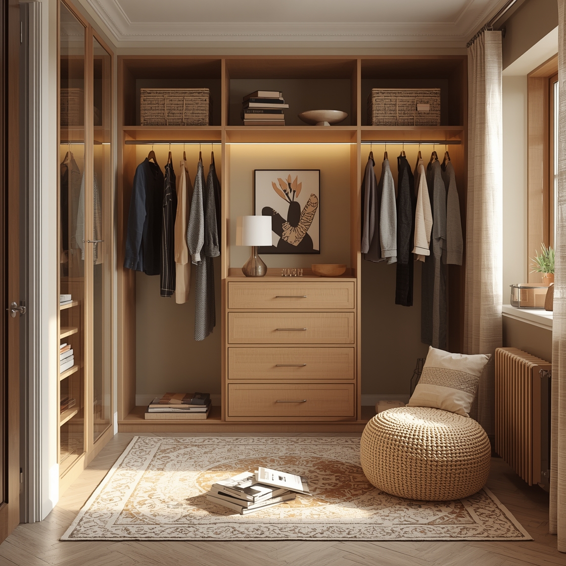 Stylish Closet Color Inspiration