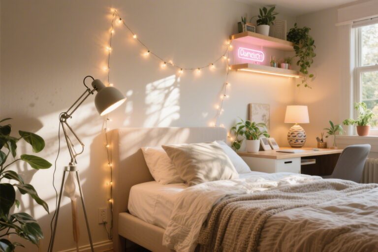 Best 7 Dorm Room Lighting Ideas to Make Your Place Comfy (without the Drama)
