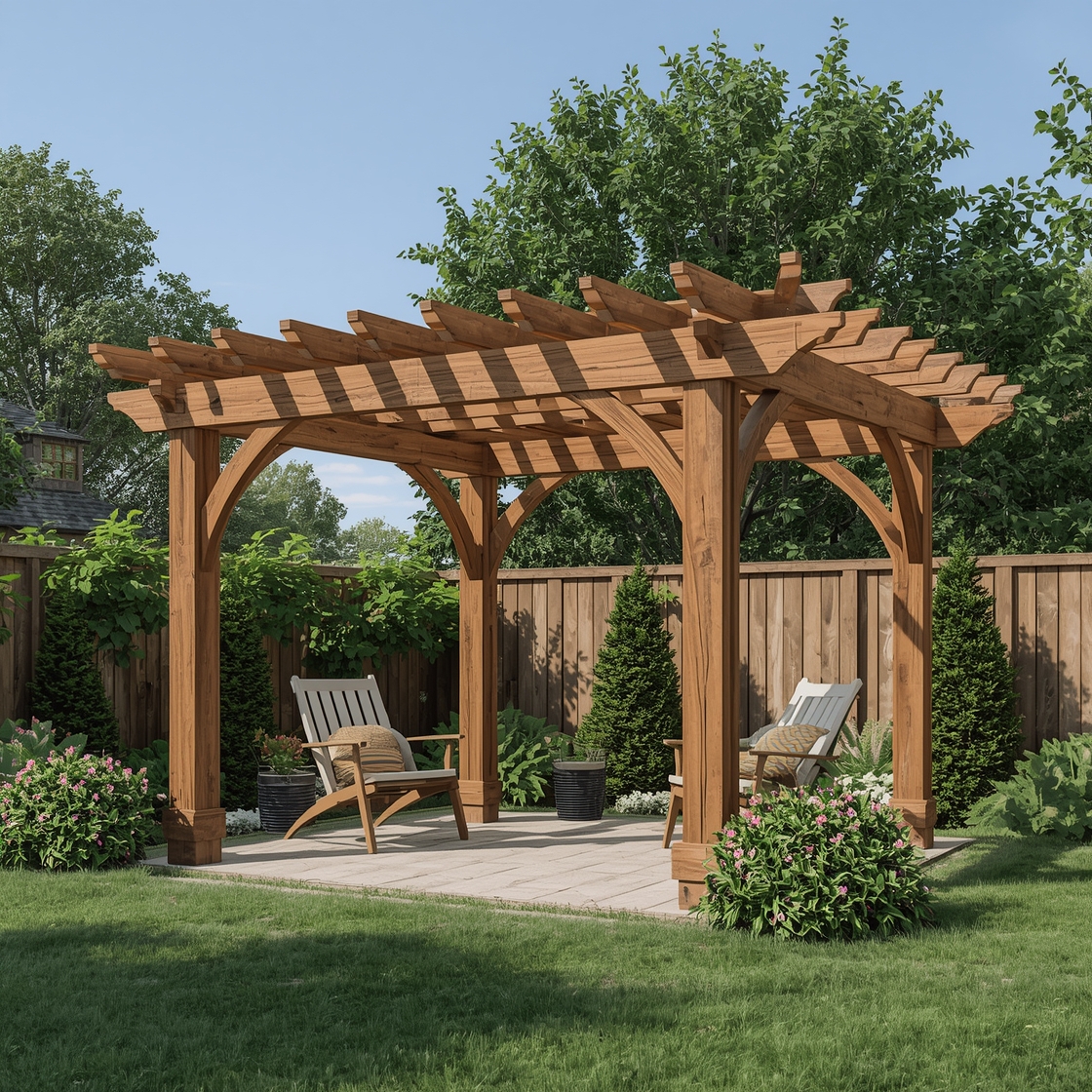 wooden pergola inspiration