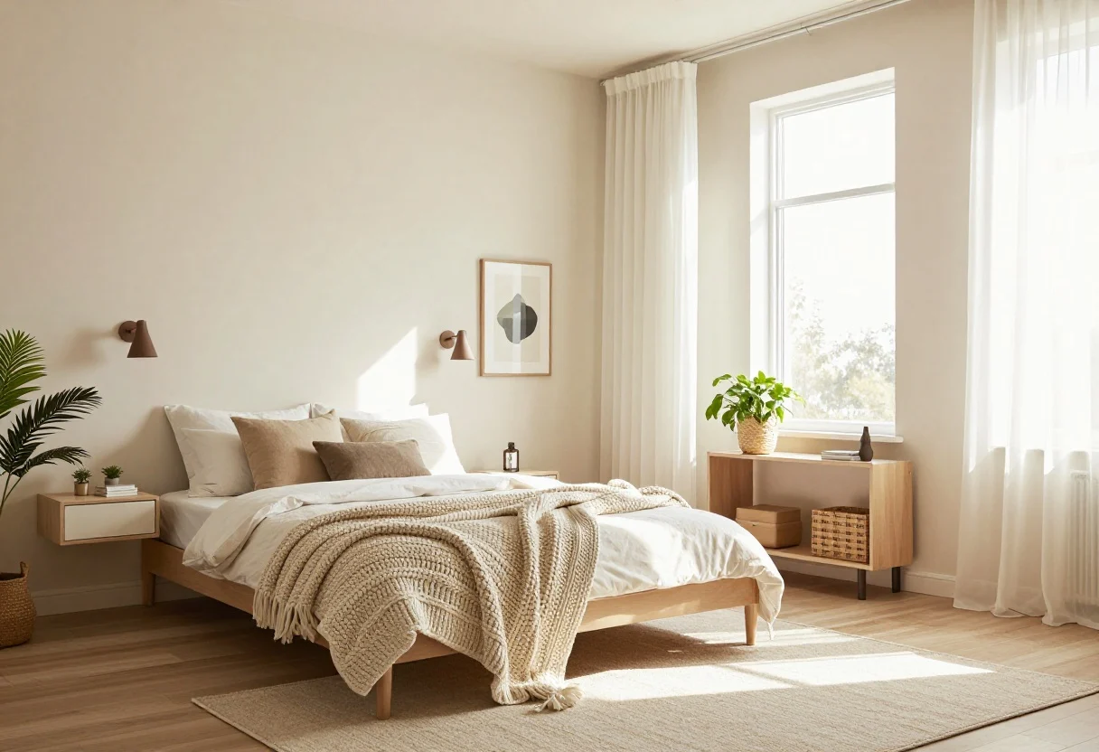 Featured image for: 11 Cozy Apartment Bedroom Ideas for Small Spaces