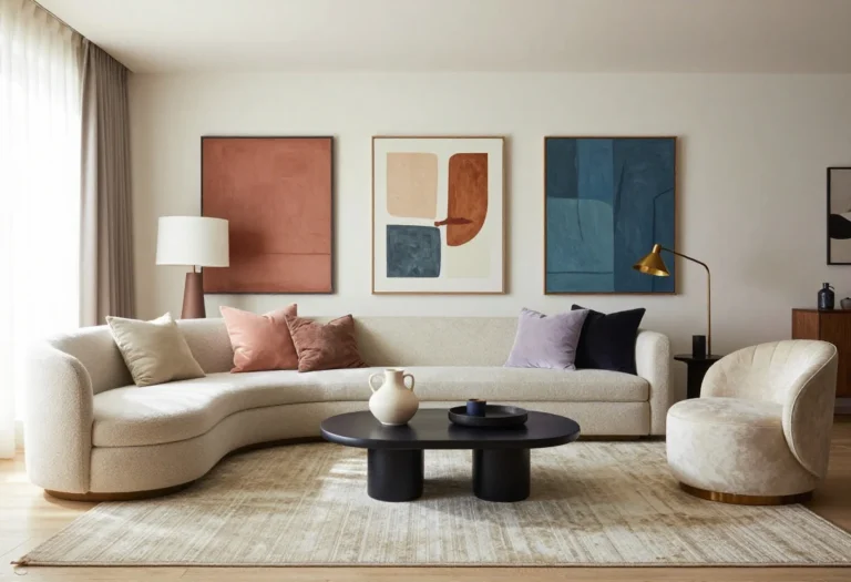 Featured image for: 7 Living room color palettes trending in 2026