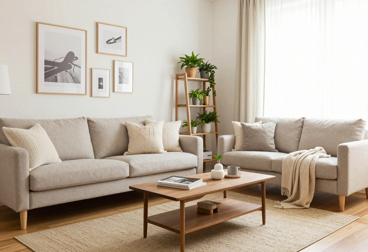 Featured image for: 9 Apartment living room ideas on a budget