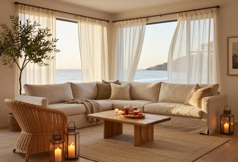 Featured image for: 9 Cozy living room ideas for summer evenings