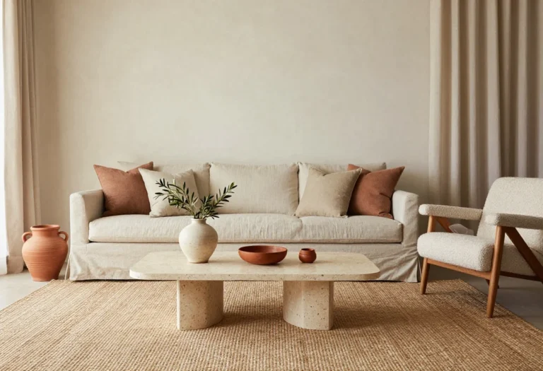 Featured image for: 9 Earthy living room decor ideas for a calming space