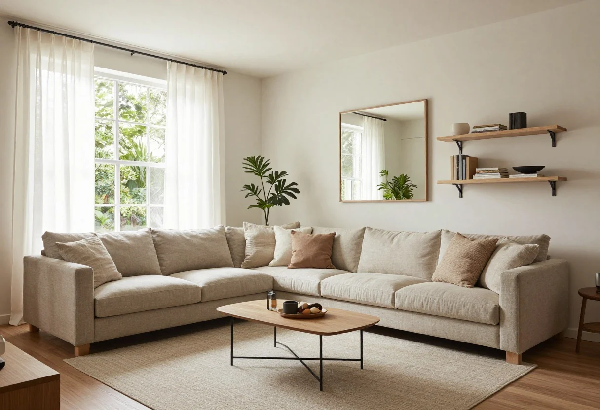 Featured image for: 9 Small living room ideas that look bigger instantly