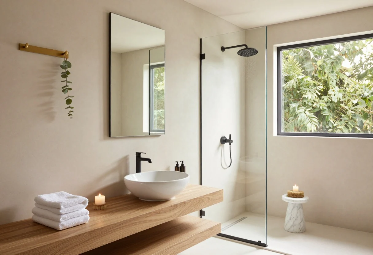 Featured image for: Small bathroom ideas that feel like a spa