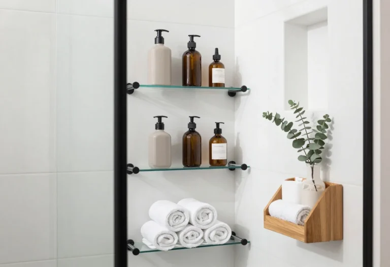 Featured image for: Shower organization ideas for small bathrooms