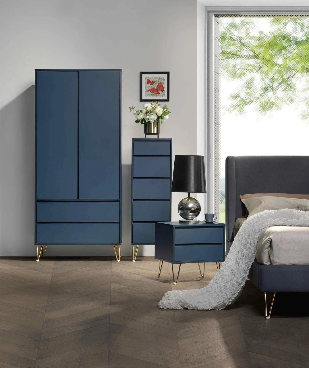 Bedroom Storage Ideas for People With Too Many Clothes and Too Little Space interior: 5. Add a double‑sided dresser with a mirrored back - A dresser that faces the room on one side and a full‑length mirror on the other serves two purposes at once. The mirror reflects natural light, making the space feel larger, while the drawers keep