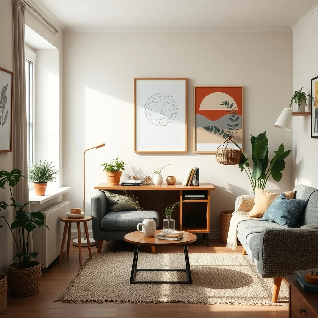 Cozy compact living