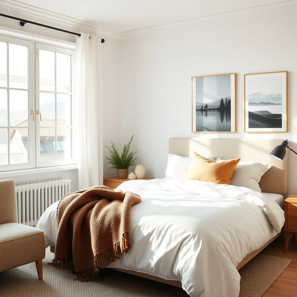 Cozy Winter Bedroom Decor Ideas for a Warm and Relaxing Retreat interior: FAQ - How can I make a small bedroom feel cozier without overcrowding it? Focus on a few key textures and keep furniture to a minimum. A single plush throw, a well‑placed lamp, and a streamlined headboard