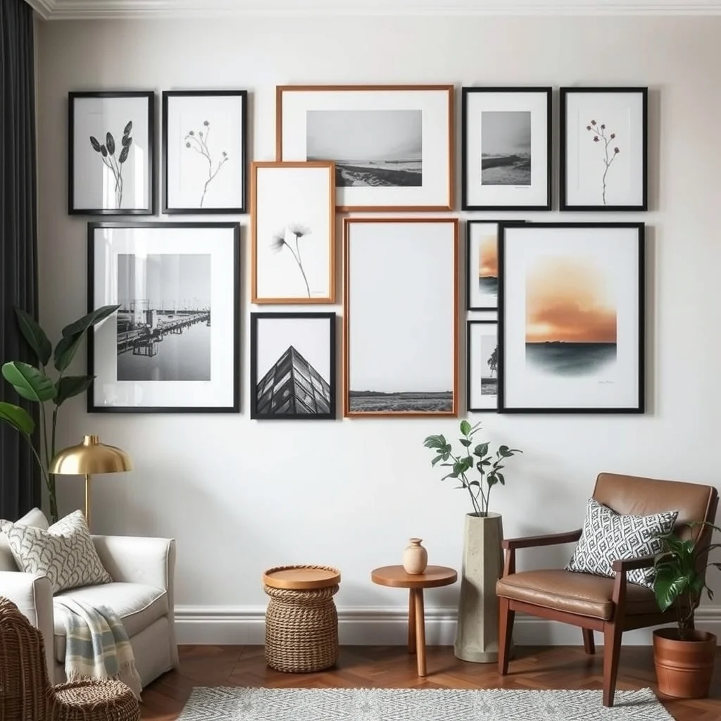 How to Decorate an Empty Wall Without Spending a Fortune interior: Frequently Asked Questions - How can I hang a gallery wall without damaging the plaster? Use removable adhesive hooks designed for picture frames; they spread the load and leave no residue when removed. For heavier frames, locate wall studs