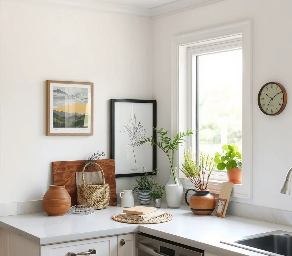 Kitchen Window Decorating Ideas That Keep the Counter Clear