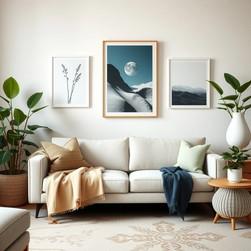 Living Room Decorating Ideas Using Furniture You Already Own interior: 5. Add Texture with Throws and Pillows You Already Have - Layering soft textiles is an inexpensive way to introduce depth and comfort. Take a throw you store in a closet and drape it over the back of the sofa, allowing the fabric to cascade naturally.