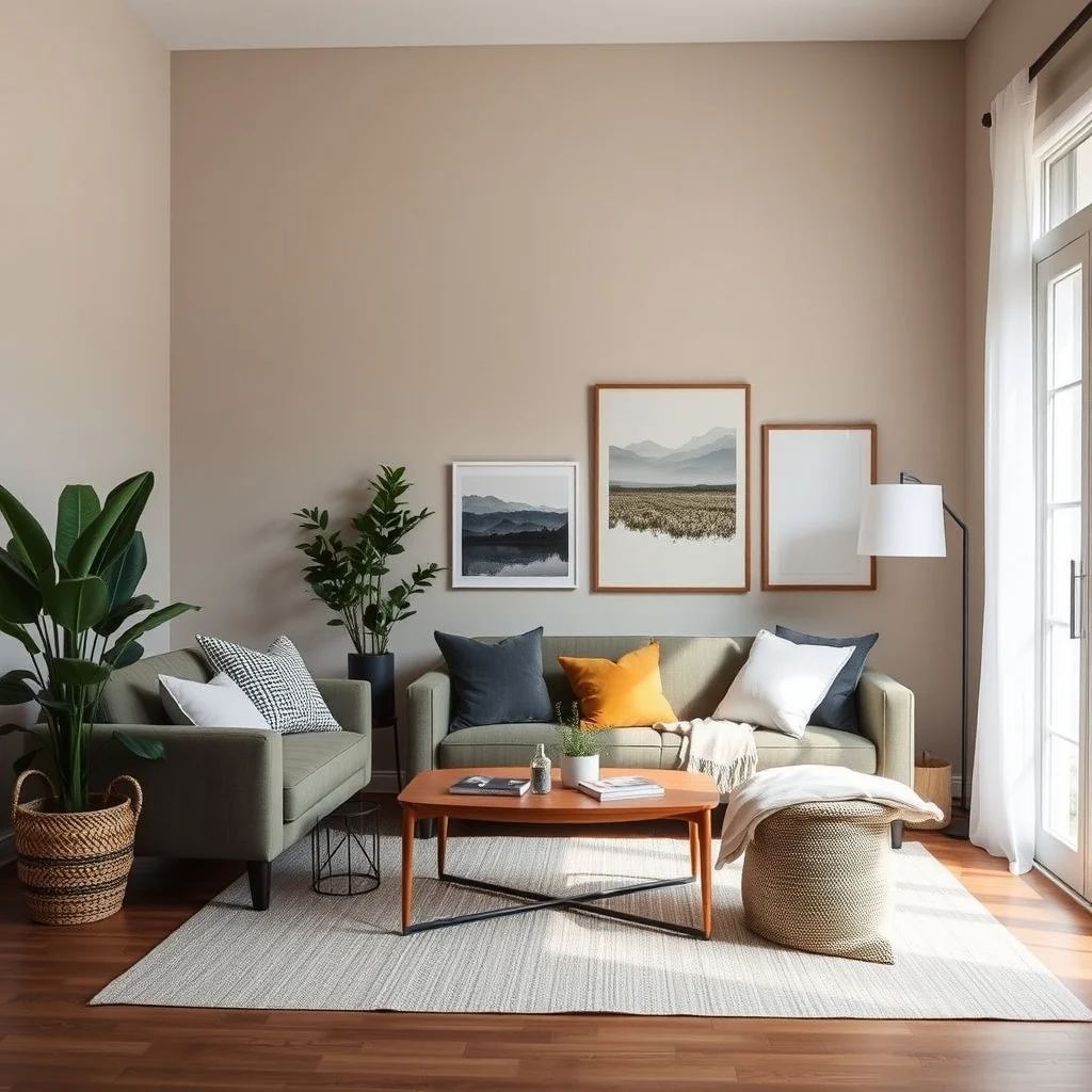 Living Room Decorating Ideas Using Furniture You Already Own interior: FAQ - How can I make a small living room feel larger without buying new furniture? Use existing pieces to create clear pathways and avoid overcrowding; keep larger items against walls and incorporate reflective surfaces like mirrors