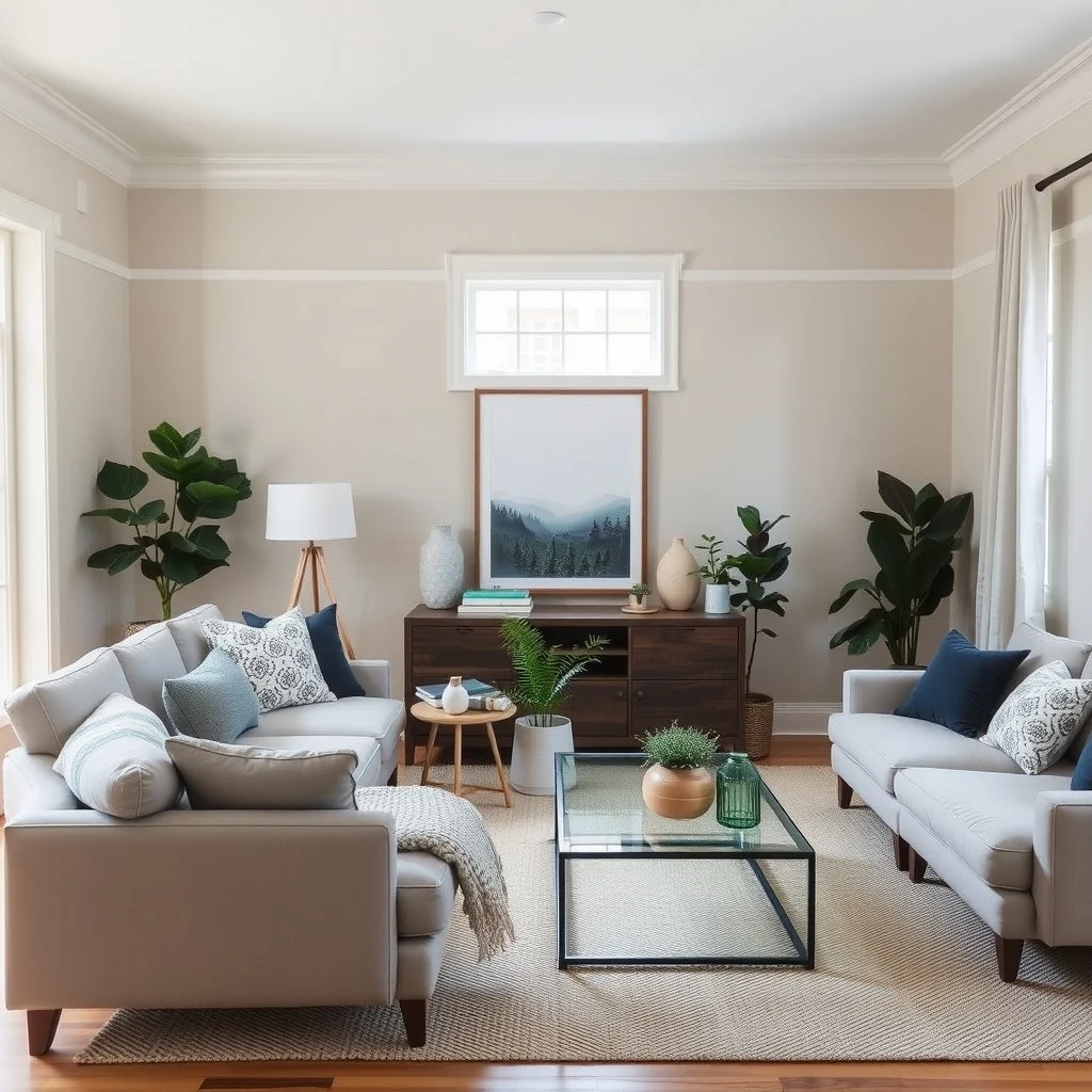 Living Room Makeover Ideas Under $200 That Look Surprisingly Expensive interior: FAQ - How can I make a small living room feel larger without spending a lot? Use light‑reflecting surfaces such as mirrors and glass coffee tables, and keep the colour palette neutral with occasional dark accents. These